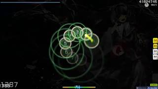 osu! | 6,17* | Demetori - Shoujo Satori ~ Innumerable Eyes [Extra] 99.30% FC 345pp