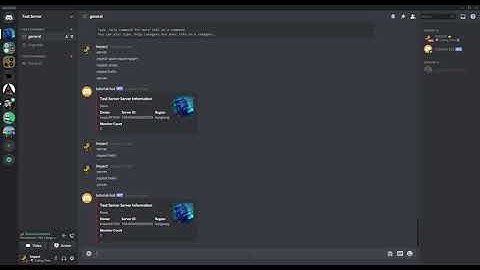 Discord Bot Showcase #3 (Server Info)