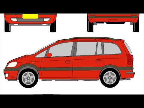 Opel Zafira Dimensions Youtube