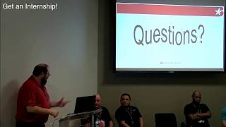 Get an Internship - Panel
