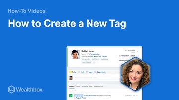 How to Create a New Tag in Wealthbox