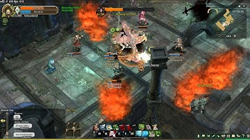 Tree of Savior - Burning Fire Lord world boss - cbt 2