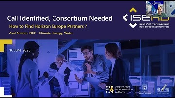 Call Identified, Consortium Needed: How to Find Horizon Europe Partners