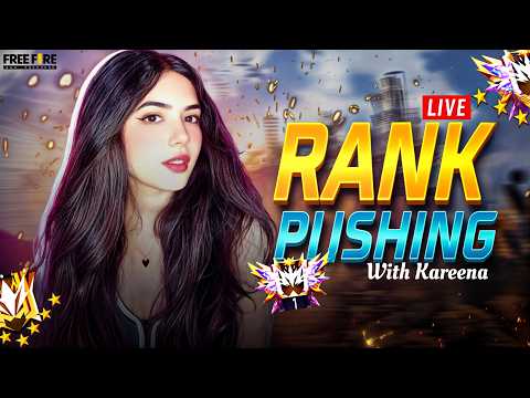 🔴[Live] BR Rank Push 😎 Most Gold Medal Wins 10K Diamonds 💎😱 Mobile Gameplay 👧 Girl Gamer
