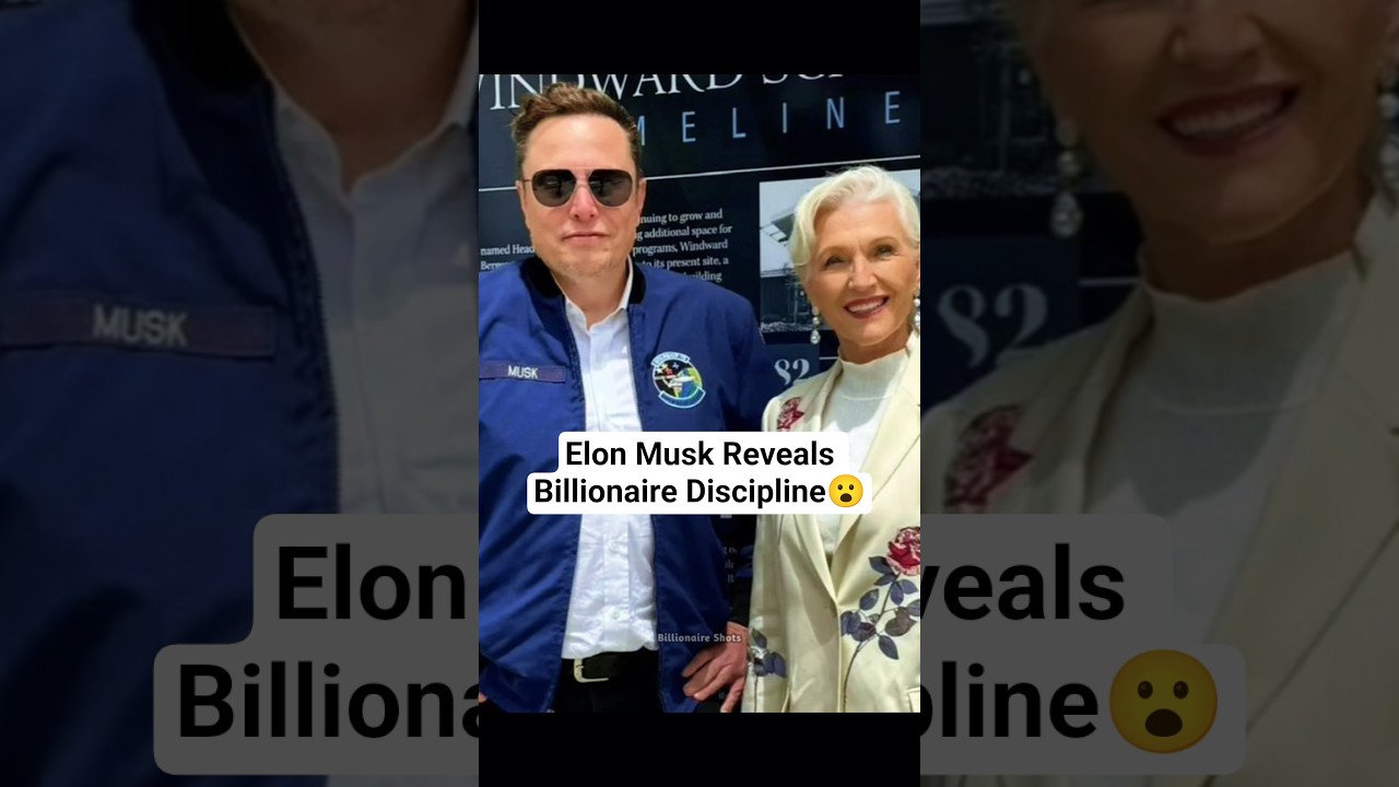 Elon Musk Reveals Billionaire Discipline😮 