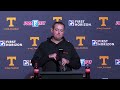 Tennessee Press Conference | Week 8 | 2026 SEC Football