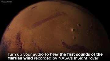 Wind on Mars recorded by NASA lander for first time: Listen