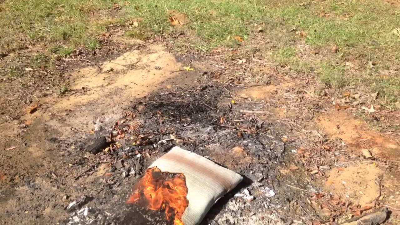 Burning Stuff 42 Pillow YouTube