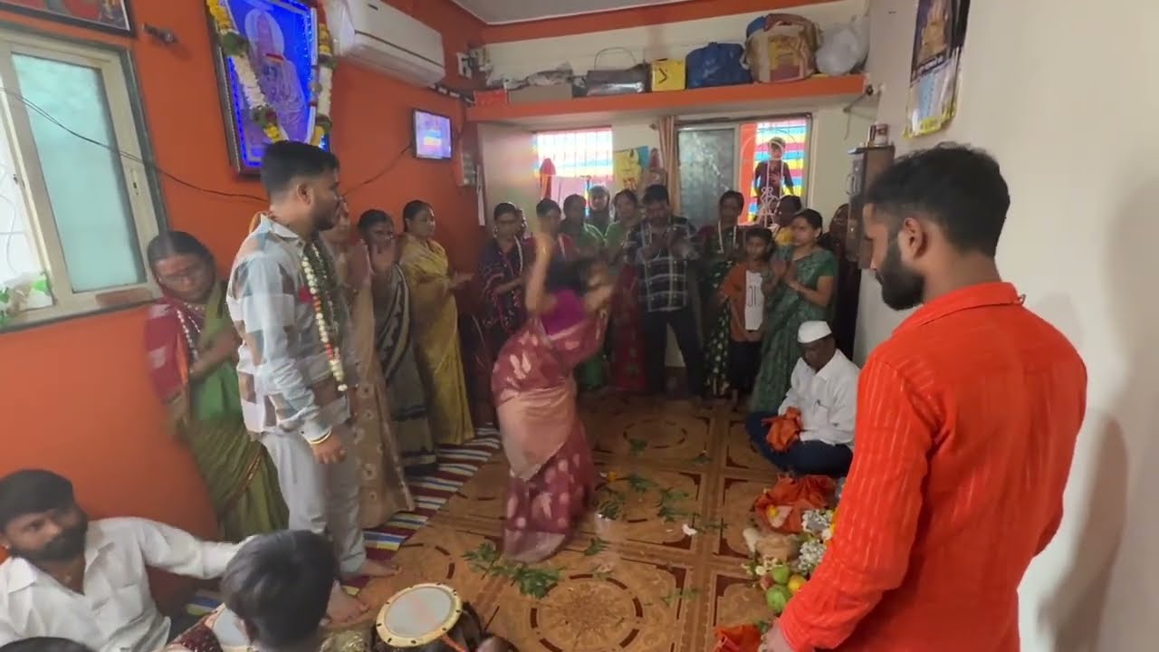 आनंदाची आरती जोगदंड परिवार काळेवाडी 