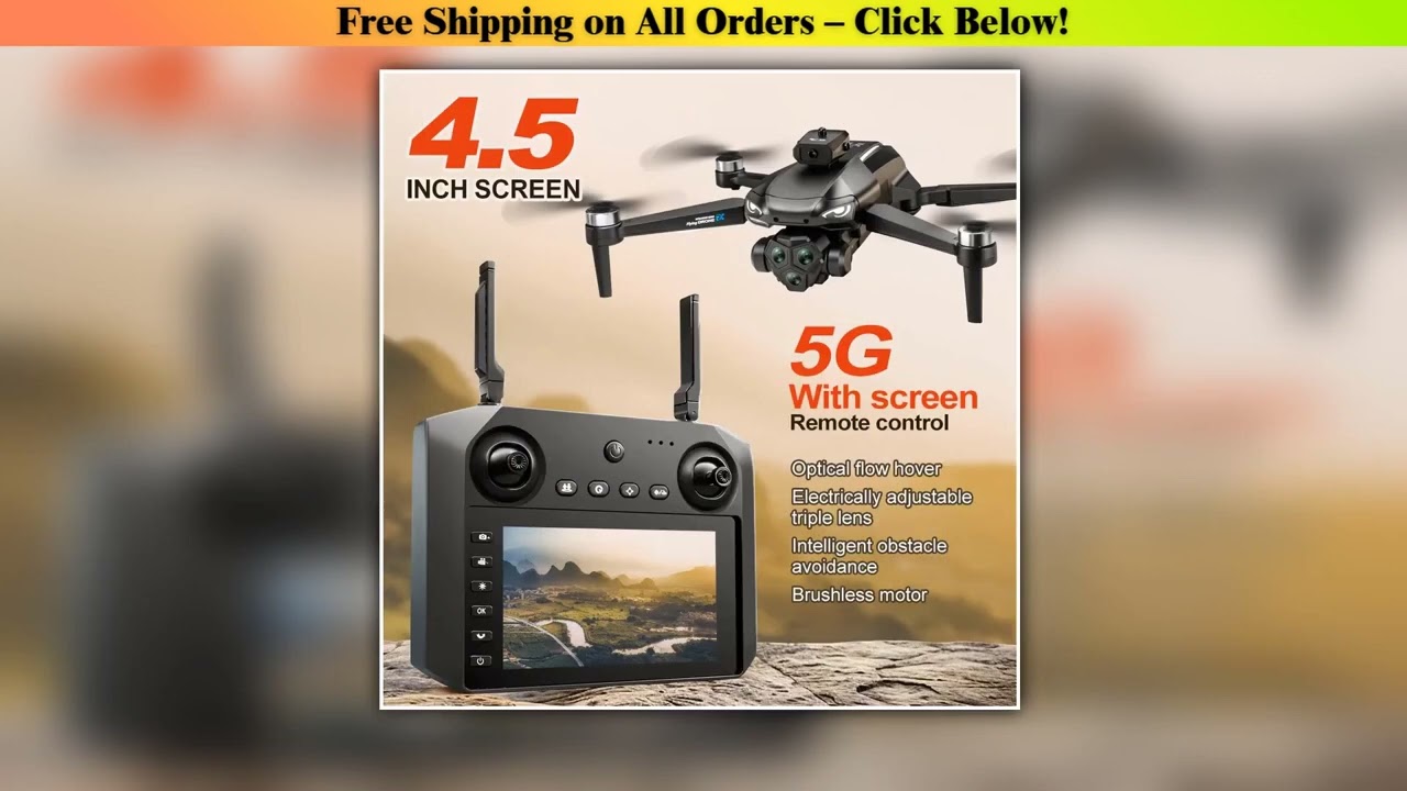 2025 New M22 M33 MAX Drone 5KM 8K Professional HD Camera Aerial Photography 360 Obstacle Avoidance