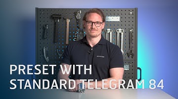 How to configure PROFINET Telegram 84 (position & speed value)  on Leine Linde absolute encoder