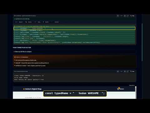 JavaScript Ch11: String methods | The Last Dev Standing