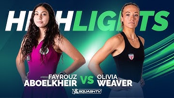 🇪🇬 Aboelkheir v Weaver 🇺🇸 | British Open 2025 | RD3 HIGHLIGHTS