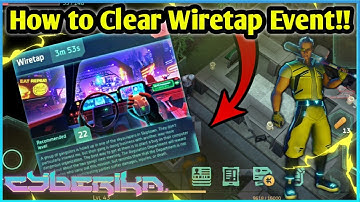 How To Clear Wiretap Event in Cyberika !! | Cyberika: Action Cyberpunk RPG "beginners guide" #41