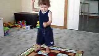 Nicholas plays Air Drums!