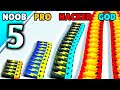 Bullet Stack Run 3D - Level Up Bullet Max 210 Level Gameplay#asmrgameplay
