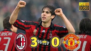 AC Milan vs Manchester United 3-0 II Highlights & Goals II UCL 2007 screenshot 4
