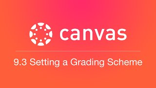 9.3 Grading Schemes (Unit 9 Grades)