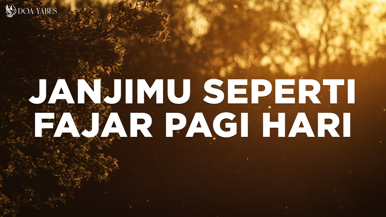 JanjiMu Seperti Fajar Pagi Hari - Nikita (Lirik) Lagu Rohani