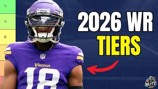2026 Fantasy Football Wide Receiver Tiers AFTER Free Agency
