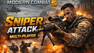Modern Combat 5 | Sniper Shots | Multi-player | Scramble | FPS | Android Game | New | 4K screenshot 3