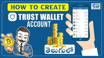 TRUST WALLETలో ACCOUNT CREATE చెయ్యడం ఎలా || TRUST WALLET APP TELUGU || TRUSTWALLET EXPLAINED