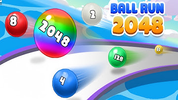 Ball run 2048 | All Level Gameplay Android , iOS - All update gameplay | All-games&Fun