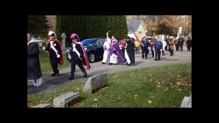 Procession at St Francis Cemetery - continued