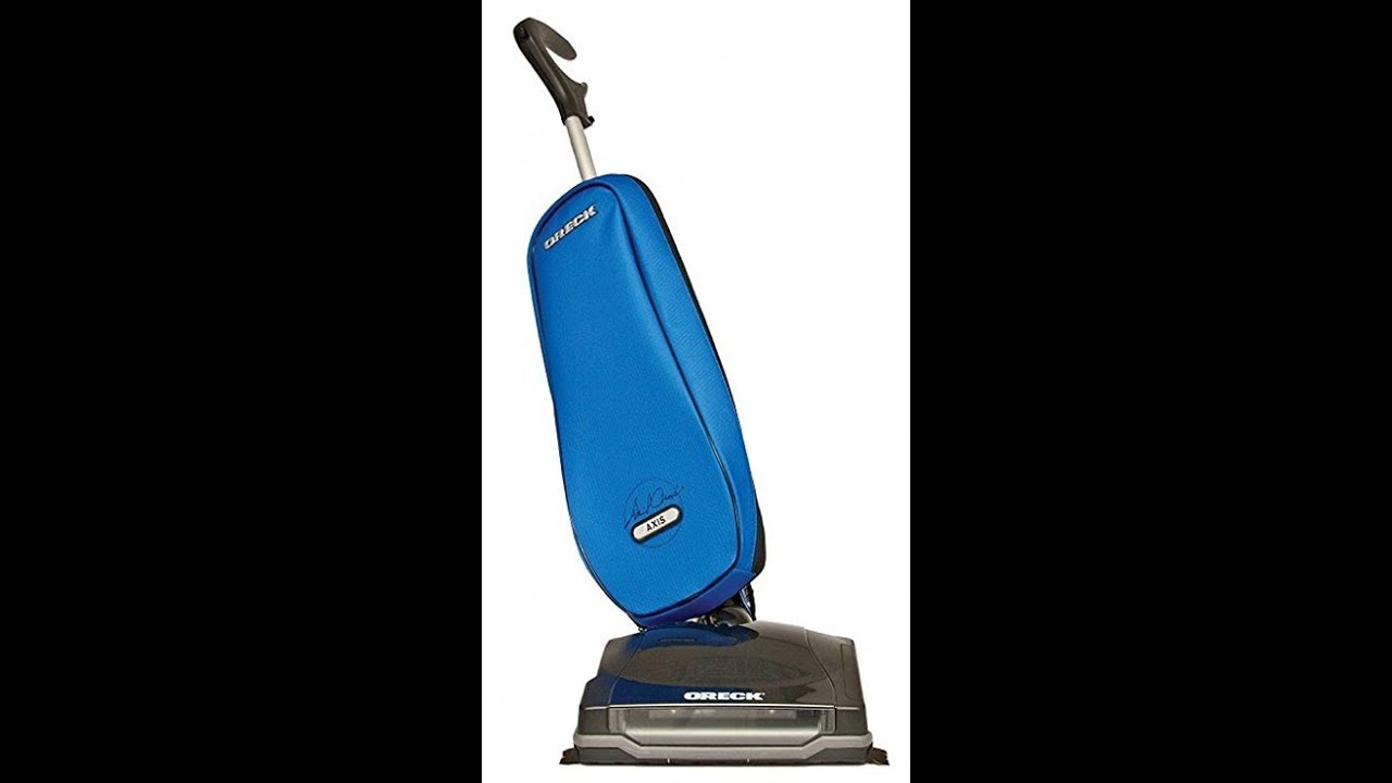 Oreck Upright Vacuum Cleaner Blue Axis with 4 Oreck SELECT Bags Bundle