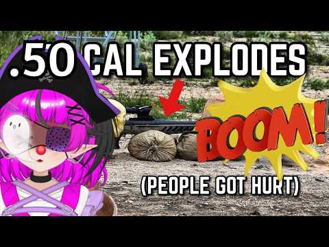 AK Jesus vs 50 Cal  EXPLOSION | Brandon Herrera  | Vtuber Reacts