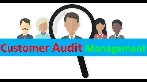 Customer Audit Management