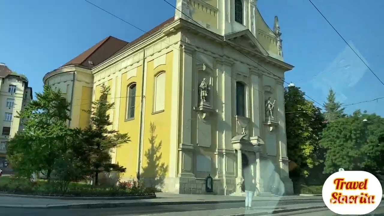 Beautiful View of the hills & building in Budapest 