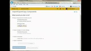 Copy Course Components D2L 10.1