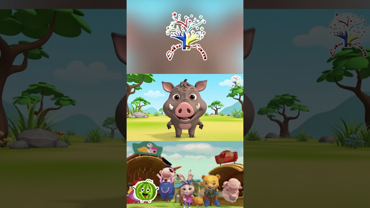 🎵🐮 The Animal Sounds Song! | Baboon, Hyena, Lion, & More | Simple EduFam Learning 🐶🦆🐑🐎