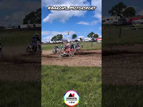 Holeshot carnage at Seaforde Ulster Motocross 2026 #aarons_motorsport