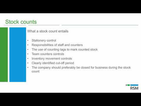 A look at stock counts thumbnail