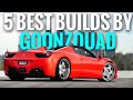 GOONZQUAD BEST CAR BUILDS | Celebrity Net Worth