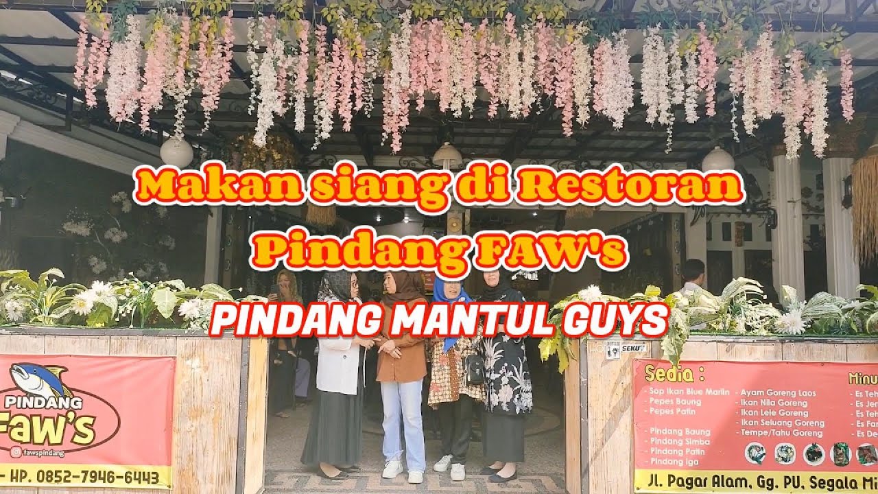 PINDANG FAWS BANDAR LAMPUNG || PINDANGNYA ENAK BANGETTT LOKASI ASIK UNTUK SEGALA ACARA