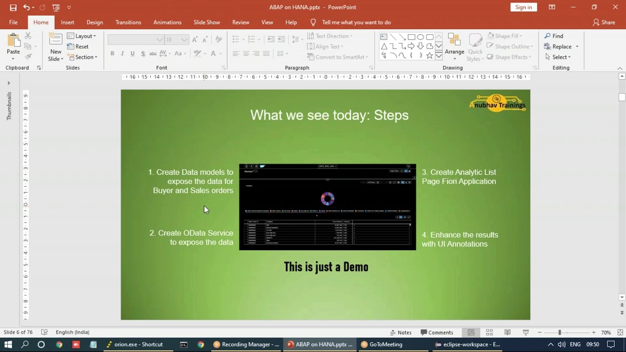 Аналитическая страница списка приложений Fiori | Аналитическая страница списка (ALP) — это элемен...
