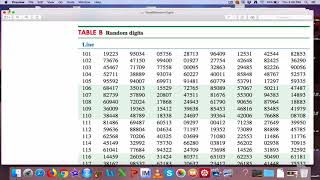 Random Digits and Basic Probability (including in a Spreadsheet)