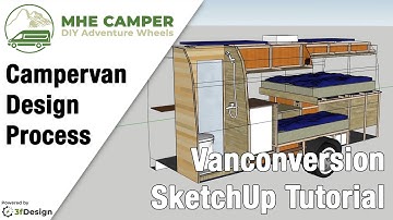 Campervan Conversion Design Proces Excel & Sketchup Tutorial