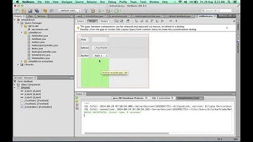 Creating a basic Database SWING App with NetBeans 4 of 6