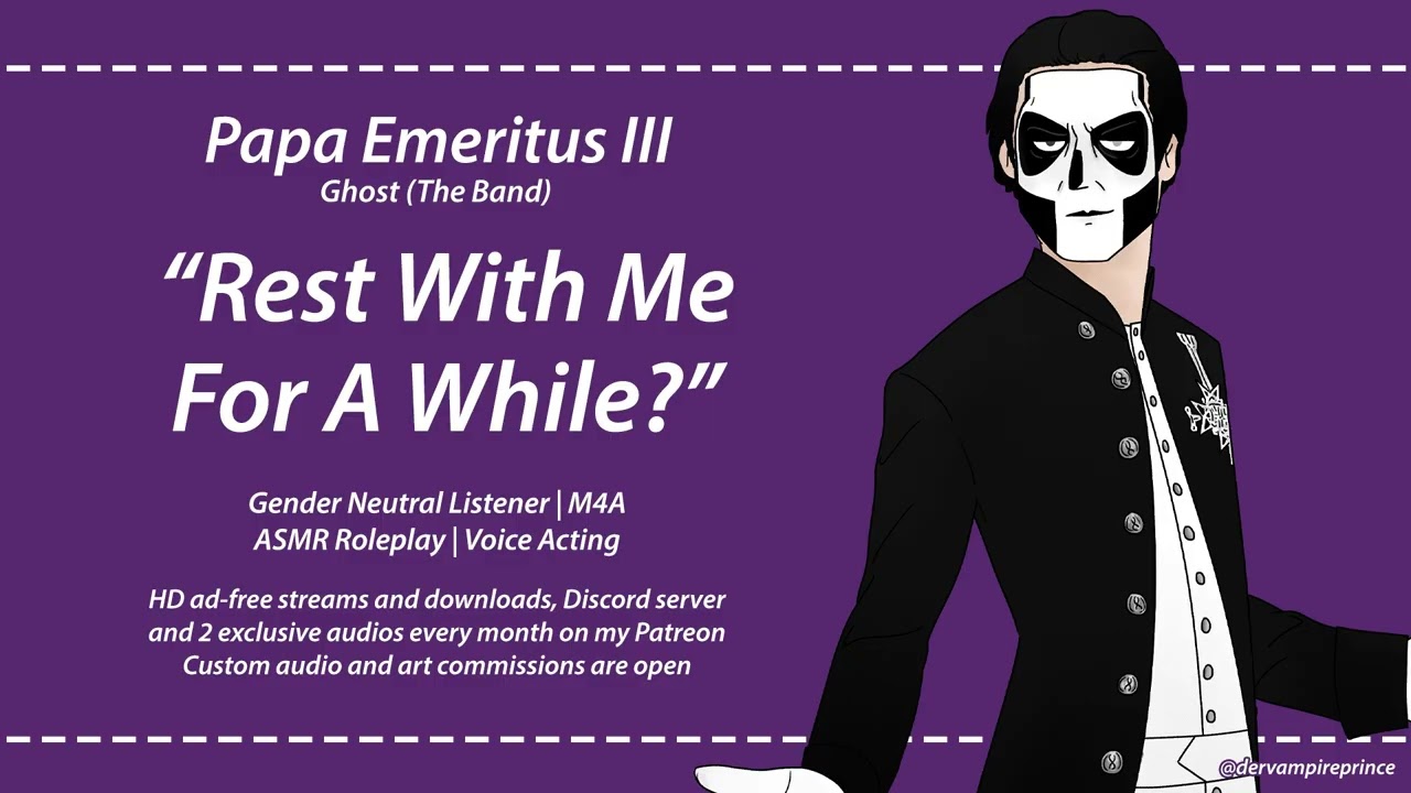 ASMR | Ghost - Becoming Terzo's Favourite Ghoul [M4A] [Romance] [Compilation]