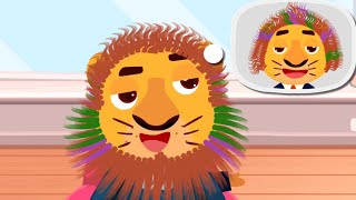 Lion (King Of Jungle)New Tranding Hairstyle And New Barber 💈Shop | Different Haircut Styles...!!