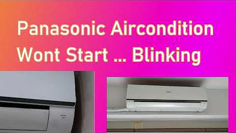 Panasonic Aircon How to Fix Wont Start, bingking