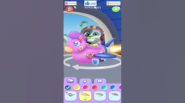 Sky Race in My Talking Tom 2 New update Gameplay Android ios