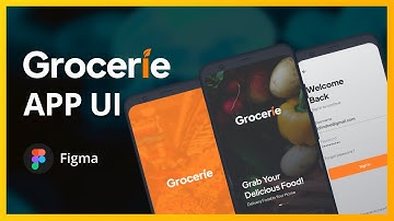 Grocery App UI Design Figma Tutorial - Part 1 | Vizon