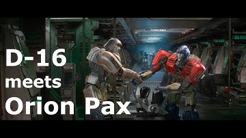 D-16 meets Orion Pax for the first time