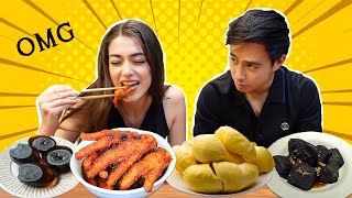 Arab Girl Tries 5 Unique Chinese Foods for the First Time