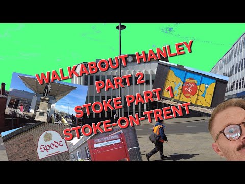 Walking Through Hanley & Stoke Town Centre A Look at Stoke-on-Trent Today